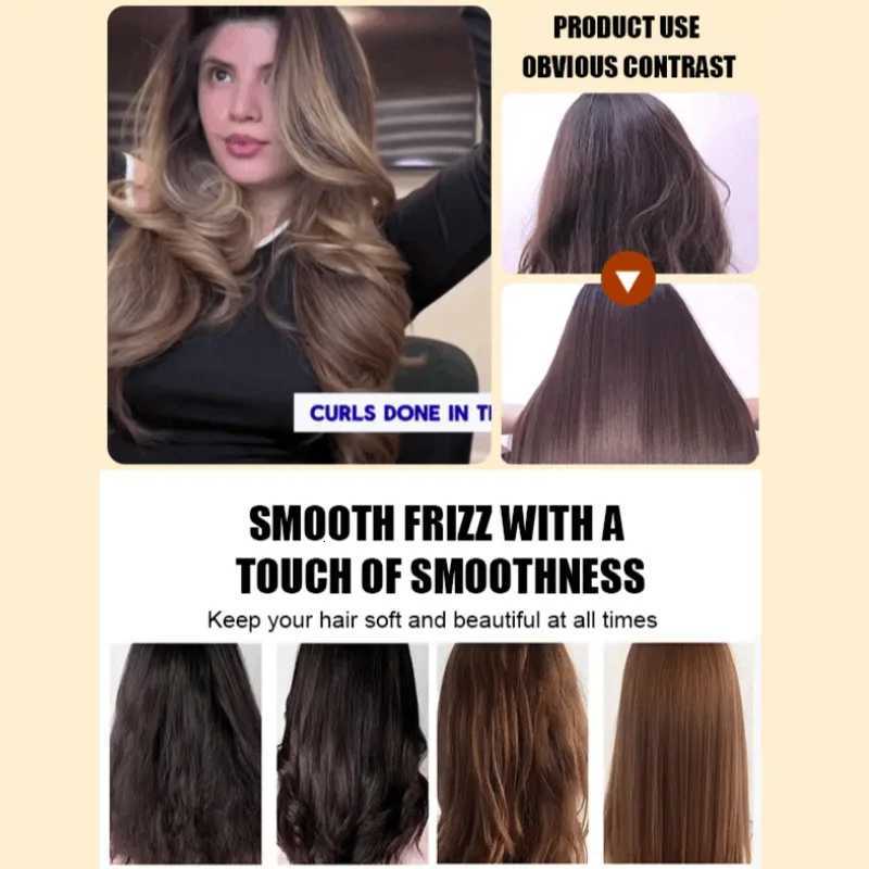 Styling Comb Hairdressing Comb Lightweight Portable Electric Curling Iron Smooth Frizz Caring Care Hair Comb Fluffy Hairstyle W250814