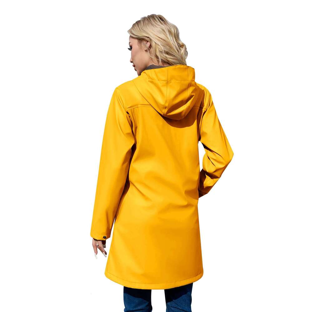 Outdoor Ride A Bike Mountaineering Jackets Women Rain Coat Long Jacket Waterproof Raincoats Feminina Gifts