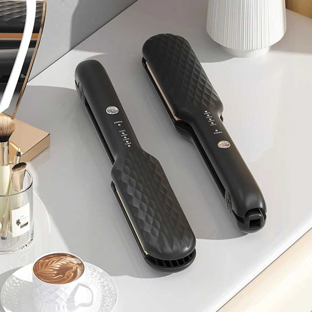 Hair Straightener Quick Heat 4 Temp Settings Reduces Hair Damage Multi-Functional Hair Straightening Iron Salon Hair Styling Tool W250814