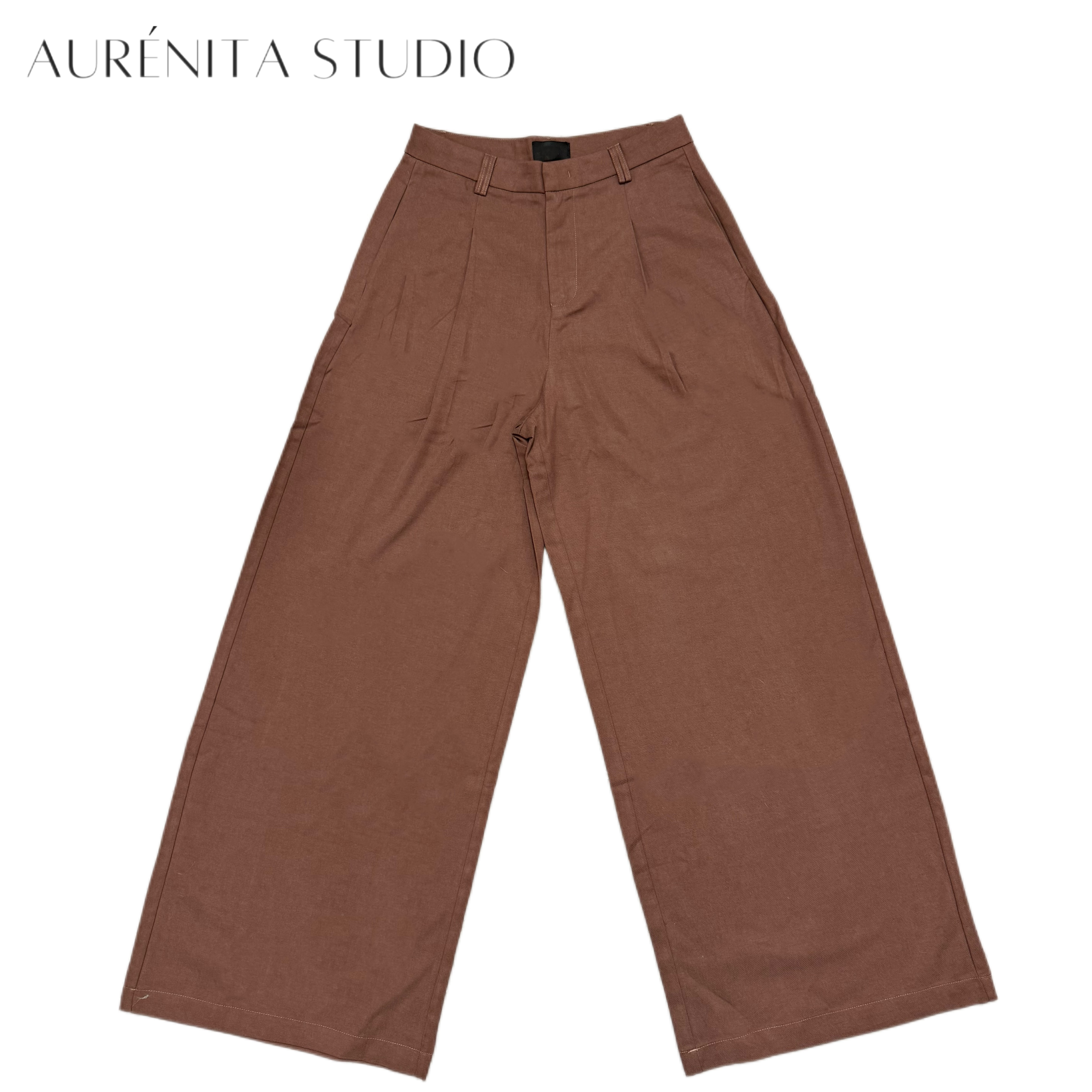 F/W New Collection 2025 Jeans Women Desginer Women Pants White Brown Black Wide Leg High Quality Casual Smart Business Office Classic