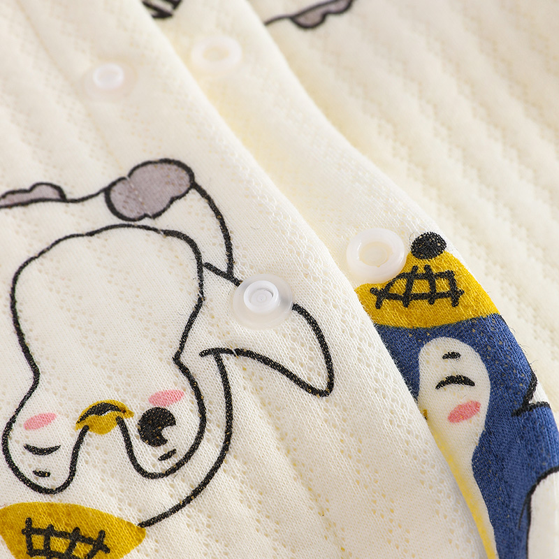 childs breathable insulated full body garment made of soft spun fabric