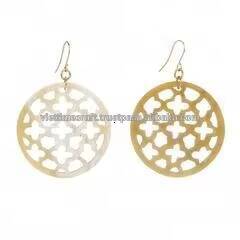 New Design Buffalo Horn Earrings/Earring Jewelry/Bulk Trumpet Fashion Earrings