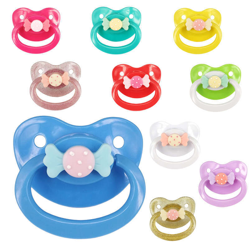 Adult Duckling Butterfly Sticker ABDL Baby Big Pacifier Mouth Toy