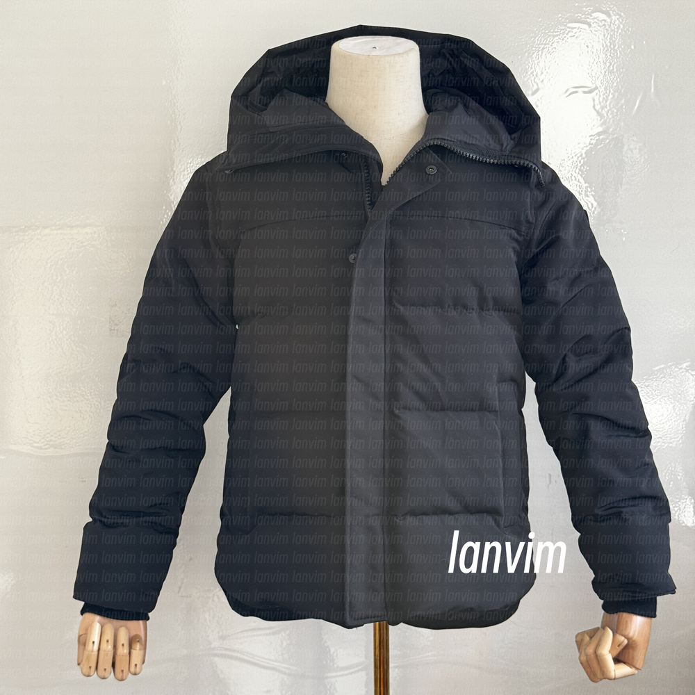 Fashion Men Designer Canadian Winter style Down Jackets Veste Homme Outdoor Winter Jassen Outerwear Big Fur Hooded Fourrure Manteau Down Jacket Coat