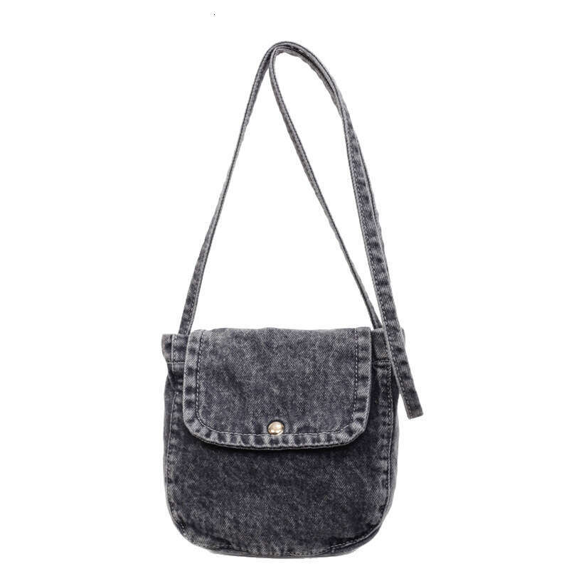Bags Designer Women 2025 New Korean and Japanese Style Denim Flap Small Artistic Unisex Phone Casual Shoulder Crossbody Bag