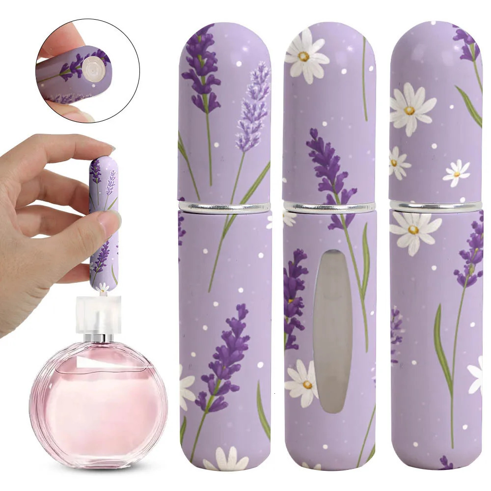Gifts 5ml Mini Perfume Bottle Refillable Empty Cosmetic Containers Portable Spray Atomizer Bottle 250813