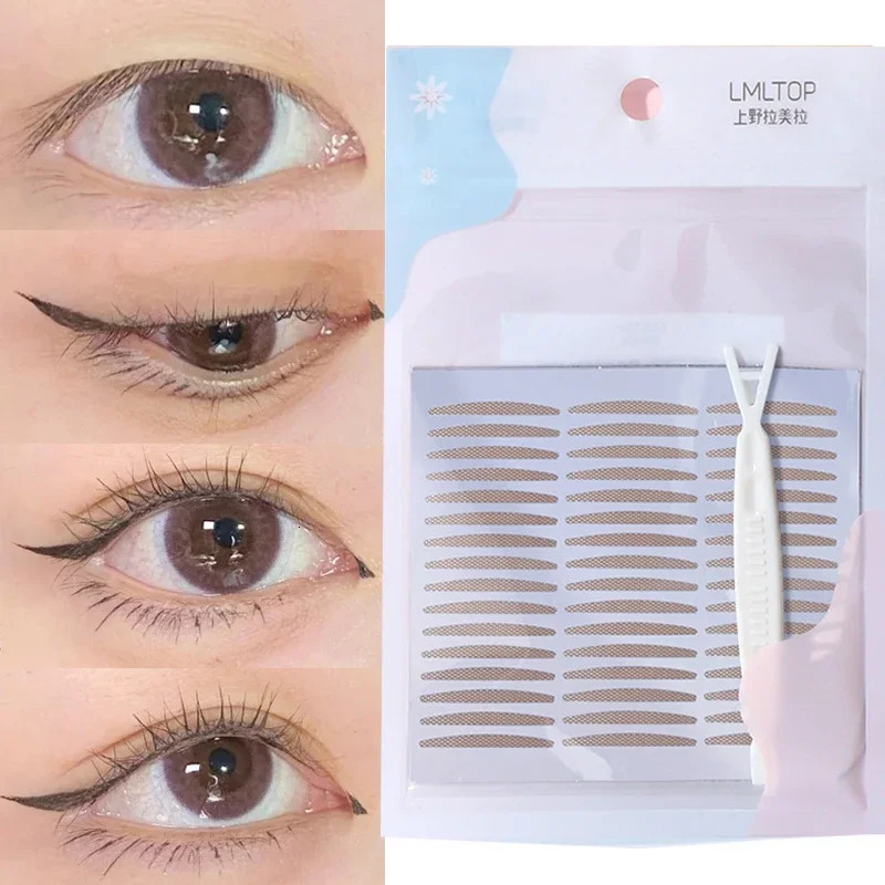 120pcs/bag Stickers Double Eyelid Sticker Eye Lift Lace Adhesive Tape Eyelid Lift Band Invisible Eyelid Tape Makeup Sticker Tool 250811