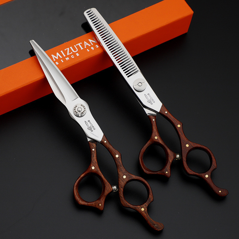 models Mizutani Retro style Hairdressing scissors 6.0 inch haircutting scissors VG10 steels Barber shop Hair scissors 240805