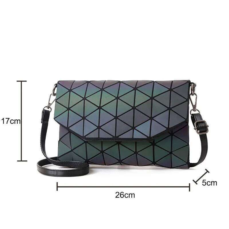 City Bag Fashion Women Geometric Messenger Korean Style Single One Shoulder Bag Office Lady Versatile Hand Bag