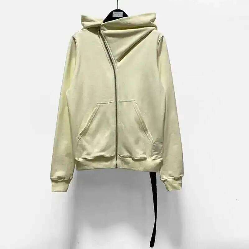 HKSH Men's Tide Punk Dark Autumn Winter New RO Style Wizardry Zipper Women's Fashion Cotton Sweatshirt Chic Coats Hoodies Hk0530