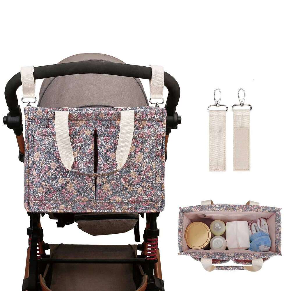 Ins Mommy Large Capacity Diaper Bags Cotton Diapers Stroller Lightweight Multifunctional Storage Mother Bag