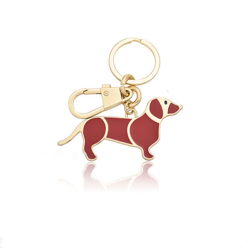 Cartoon Cute Abstract Sports Happy Puppy U-shaped Best Friend Bag Keychain Pet Pendant
