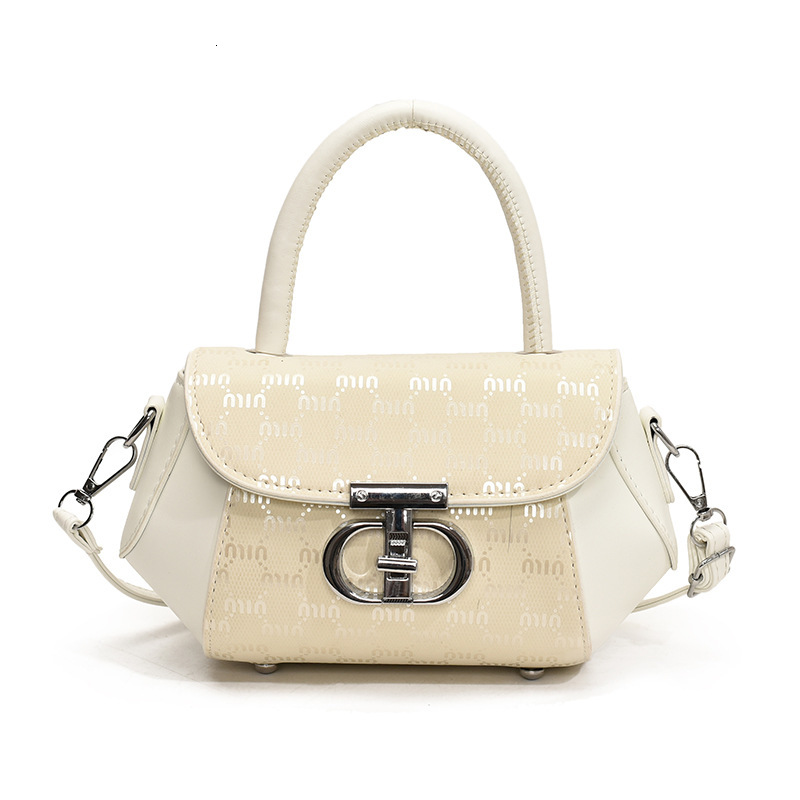 Luxury Brand Designer Bag Korean Style Simple Casual Handbag 2025 Summer New Fashionable Single Shoulder Bag Commuting Textured Trendy Crossbody Bag