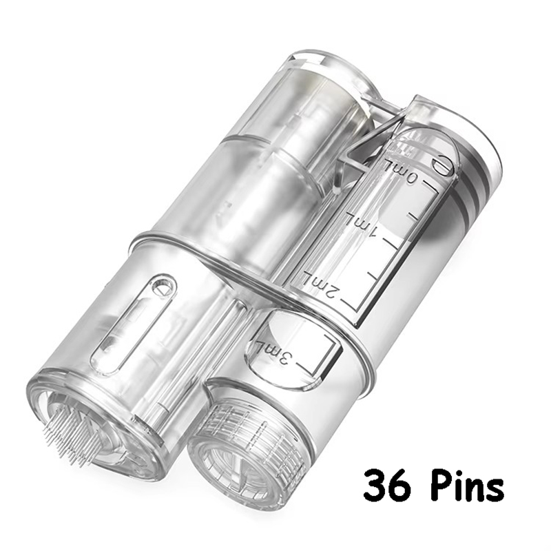 Derma Pen H6 Cartridge 18 42 36 Pin Needle Nano-HR HS Silicon MTS Nano-HS Tips Work for Hydra.Pen H6 Skin Care Device Dermapen Meso Therapy Replacemen