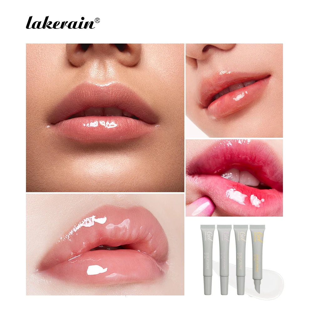 Peptide Lip Treatment Lip Mask Gel To Dead Skin Lipstick Base Lip Cream Lip Care Mask 10ml 250813