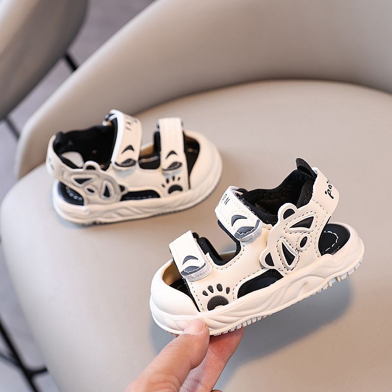 Kids Beach Sandals Toddler Summer Fashion New Boys Soft Soles Beach Sandals Kidsnest Non-slip Infant Girl Slides Baby Walking Sandals Shoes Sizes US1C