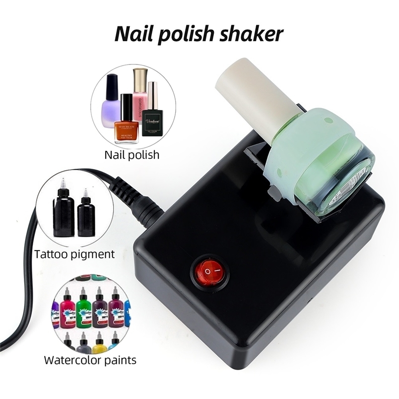 Electric Nail Polish Shaker Tattoo Ink Pigment Shaking Mixer Nail Polish UV Gel Paint Liquid Bottle Caking Shaking Machine 250814