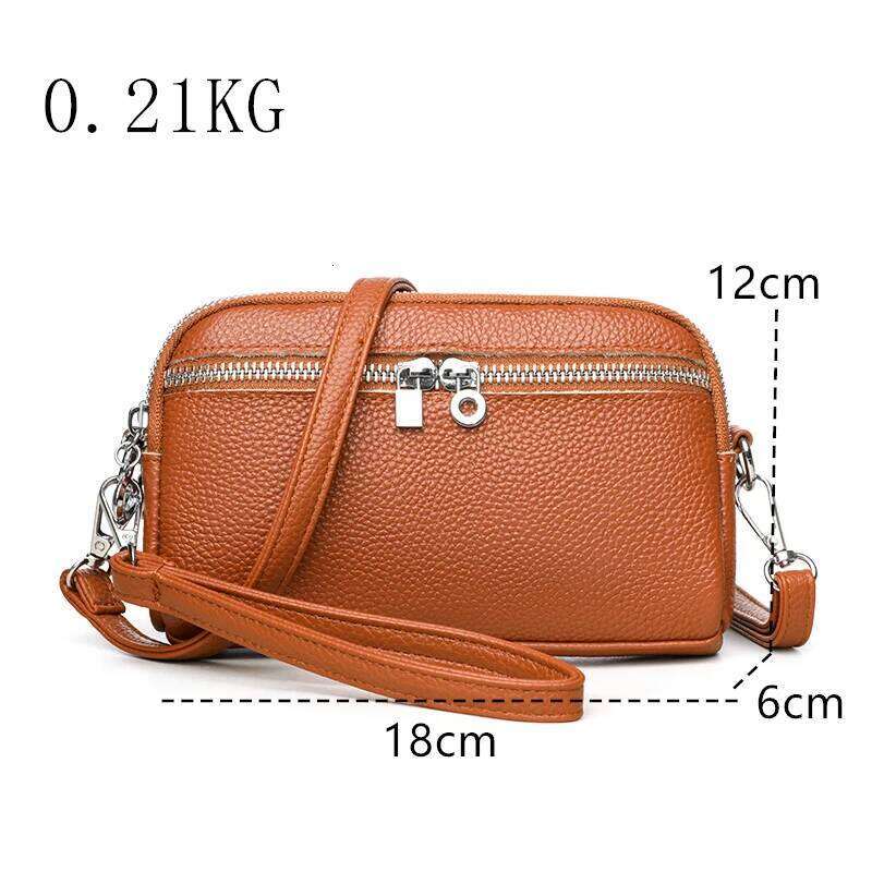 High Quality Cow Handbag Women Genuine Leather Shoulder Crossbody Bag Female New Ladies Daily Purse Sac
