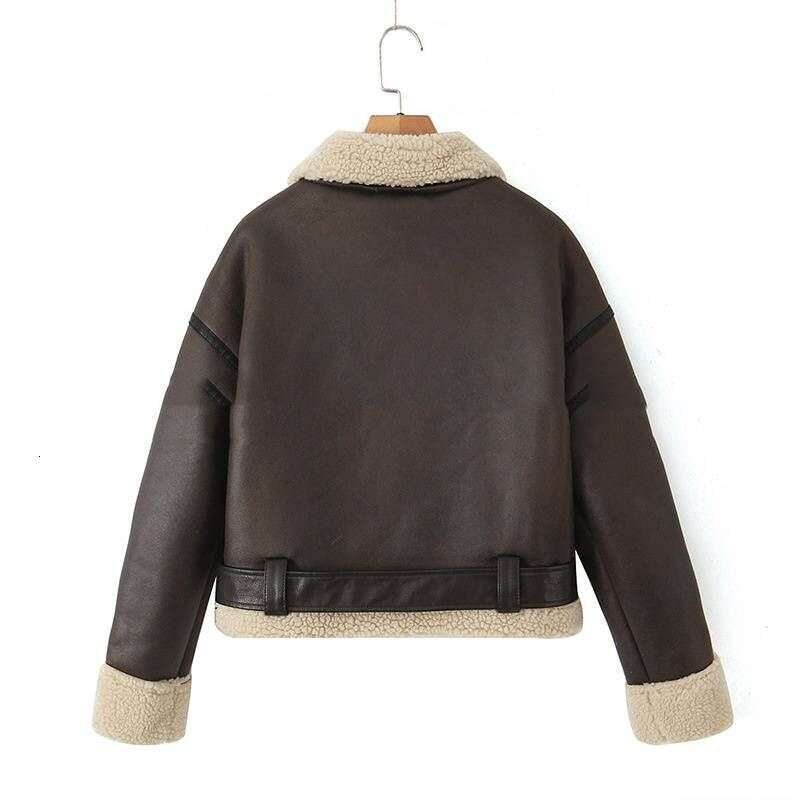 Women's Clothing Fur Lambskin Coat Jacket With Various Styles Fashionable Street Trend Lapel