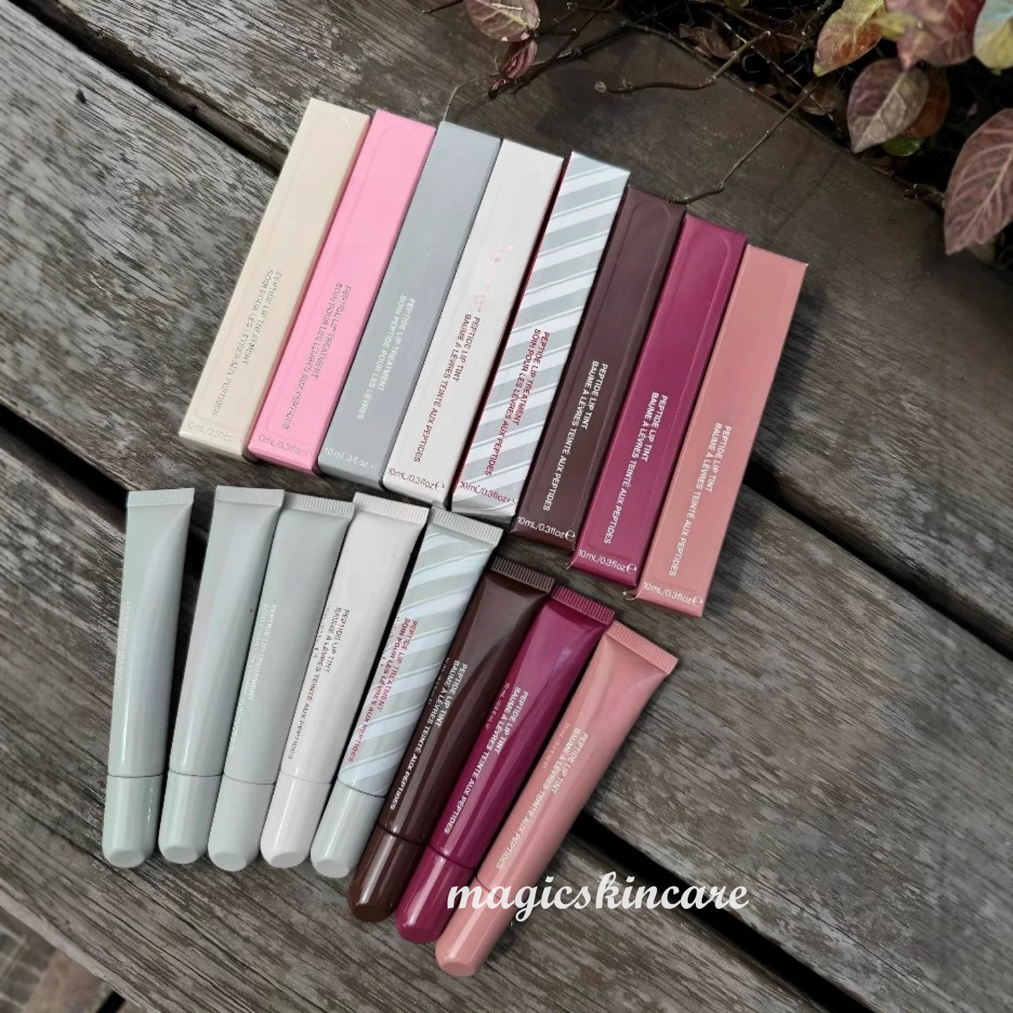 Rhodee Lip Gloss Makeup 19 Colors Ribbon Peach Guava spritz Espresso Toast 10ml Lipbalm Moisturize Shiny Glitter Lip Plumper Liquid Lipstick Cosmetics