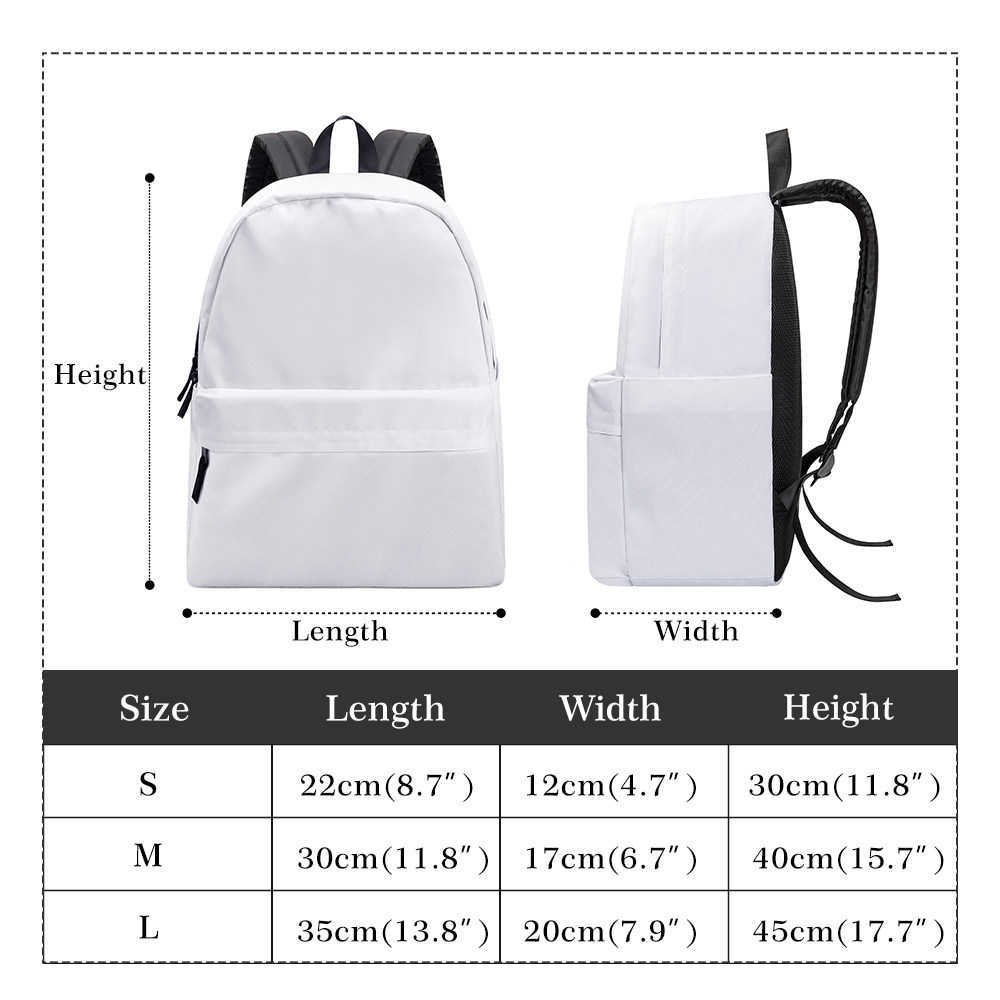 NXY All Over Print Cotton Backpack School Backpack Bookbag Polyester School Teenager Girls Travel Bagpack