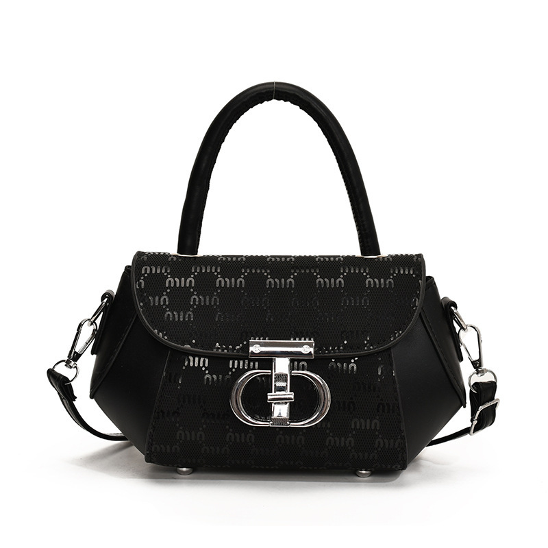 Luxury Brand Designer Bag Korean Style Simple Casual Handbag 2025 Summer New Fashionable Single Shoulder Bag Commuting Textured Trendy Crossbody Bag