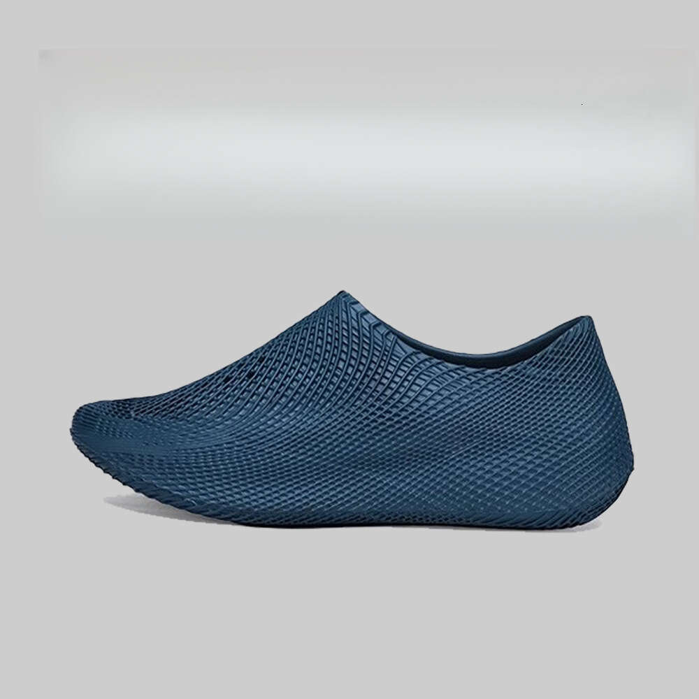 JGJP Black Warrior Breathable Honeycomb Lightweight Soft Sole Unisex 3D Printed One-piece Coconut Clog Shoes