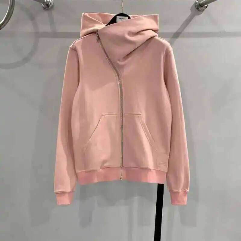 HKSH Men's Tide Punk Dark Autumn Winter New RO Style Wizardry Zipper Women's Fashion Cotton Sweatshirt Chic Coats Hoodies Hk0530