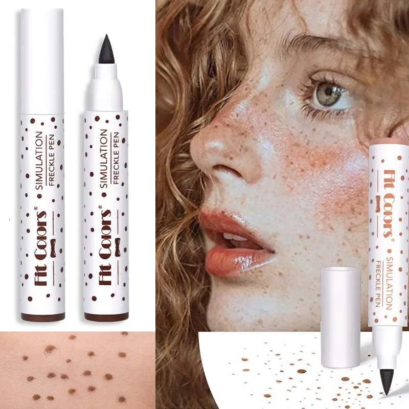 Freckles Pen Waterproof Natural Simulation Fake Spot Makeup Tool Lasting Waterproof Face Dot Spot Pen Eyeliner Durable Cosmetics 250813
