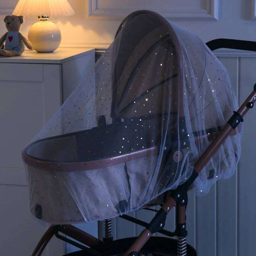 Universal Baby Sunshades Mosquito Bys Insect Fly Net Protection Cover for Stroller Pushchair