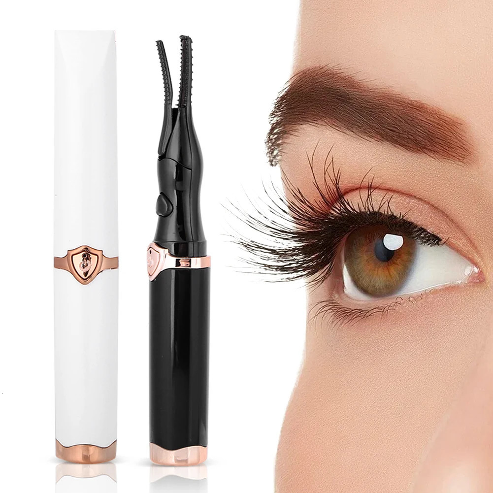 Heated Eyelash Curler USB Rechargeable Quick Heating Natural Curl Eyelash Curler Long Lasting for Quick Natural Curling 250813