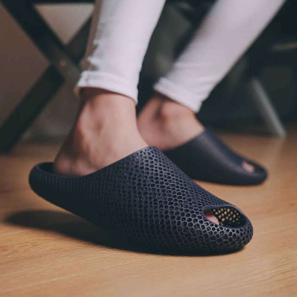 2025 New 3D Printed Sports Recovery for Men Women, Indoor Home and Outdoor Wear, Tech Couple Slippers