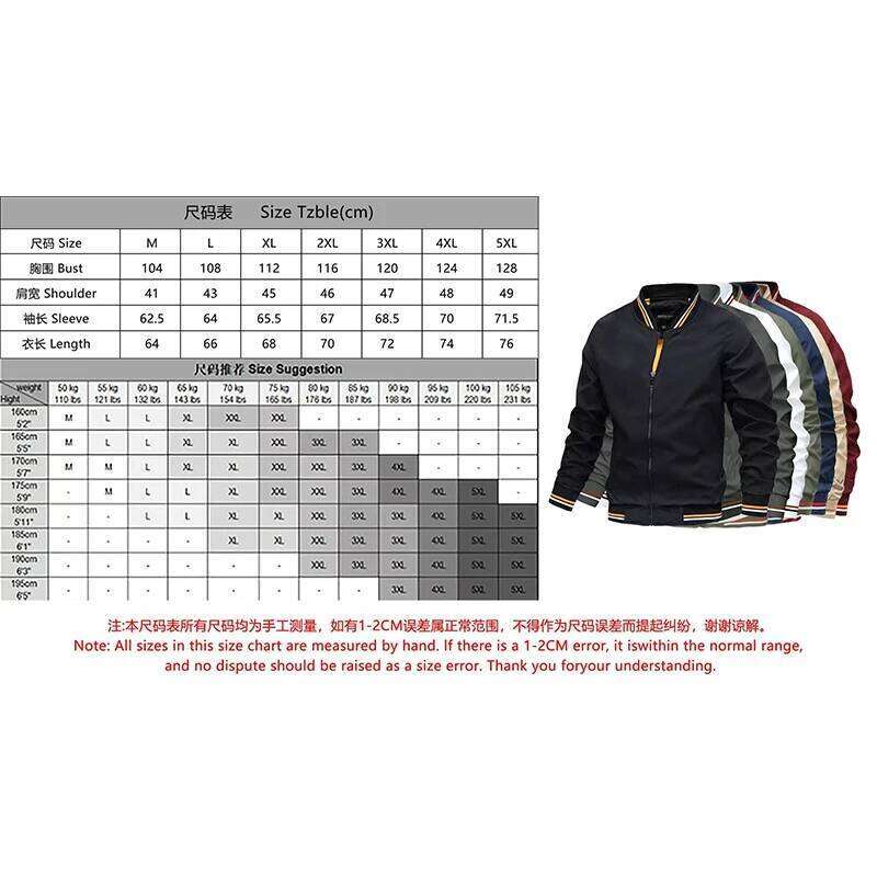 Spring Summer Bomber Jacket Black Casual Slim Fit Baseball Mens New Autumn Fashion High Quality Jackets For Men