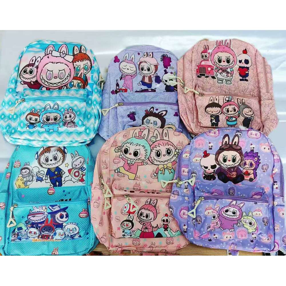 New Schoolbag Anime Cartoon Cute Large Capacity Backpacks Kawaii Student Shoulders Bag Child Birthday Gifts