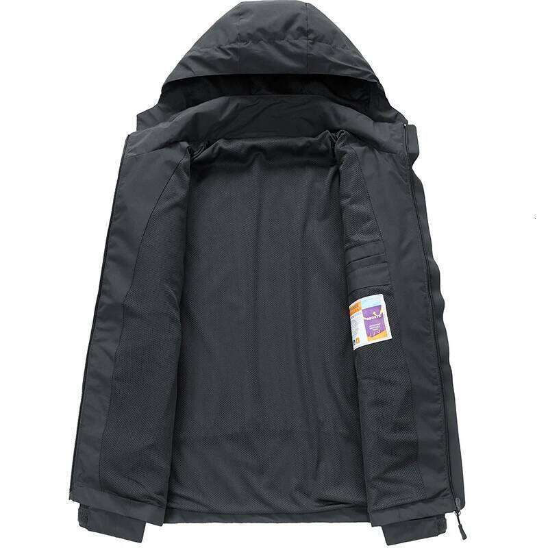 Mens Windbreaker Waterproof Military Hooded Coat Male New Combat Jackets Men Autumn Outdoor Hiking Biking Outwear
