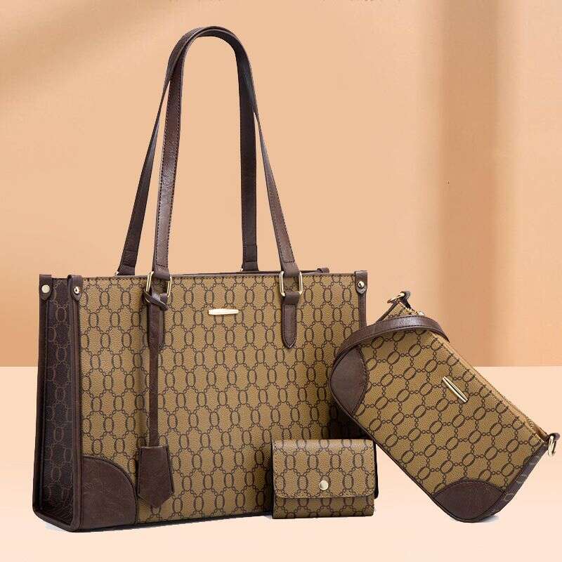 Women's Bags new autumn winter handbags fashion trend shoulder retro messenger large capacity mother and daughter bag