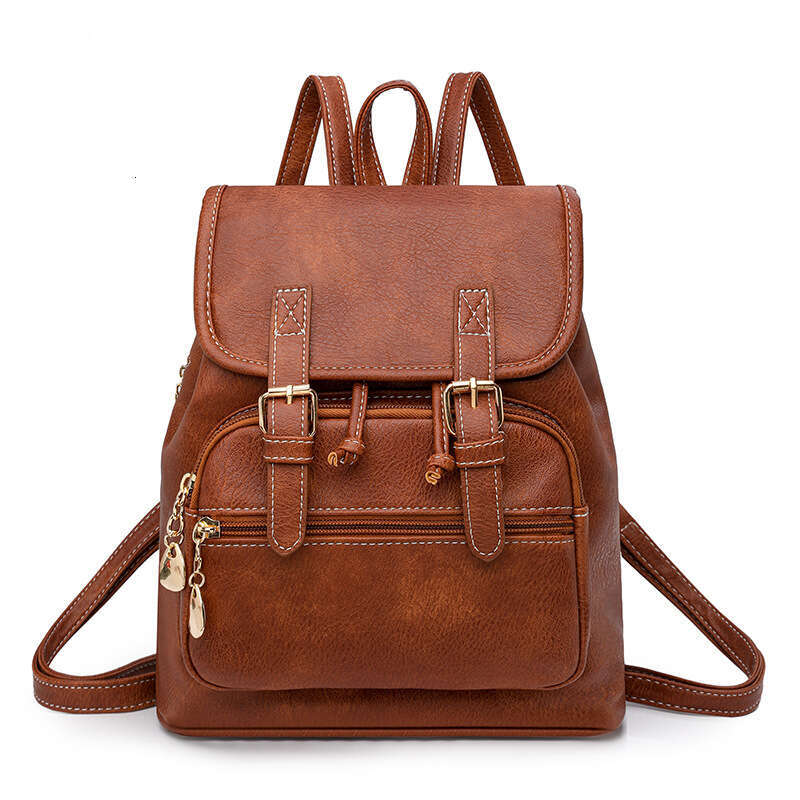 Tote New Fashion Casual Business Commuter Travel Bags Designer Women PU Backpack for and Men