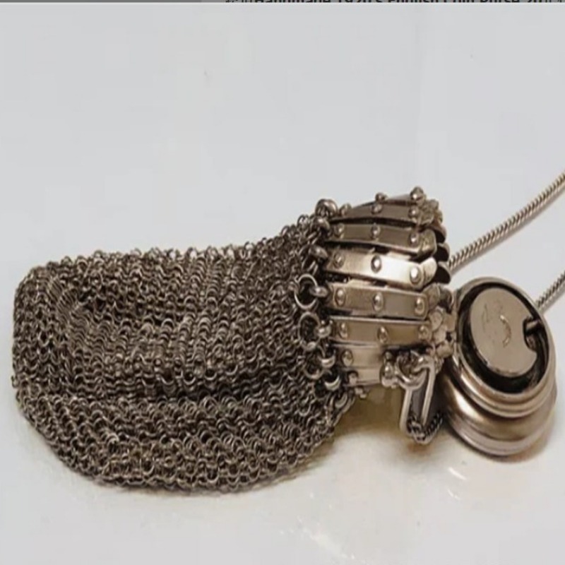 Niche Design Change Bag Handmade English Coin Purse Retro Wallet