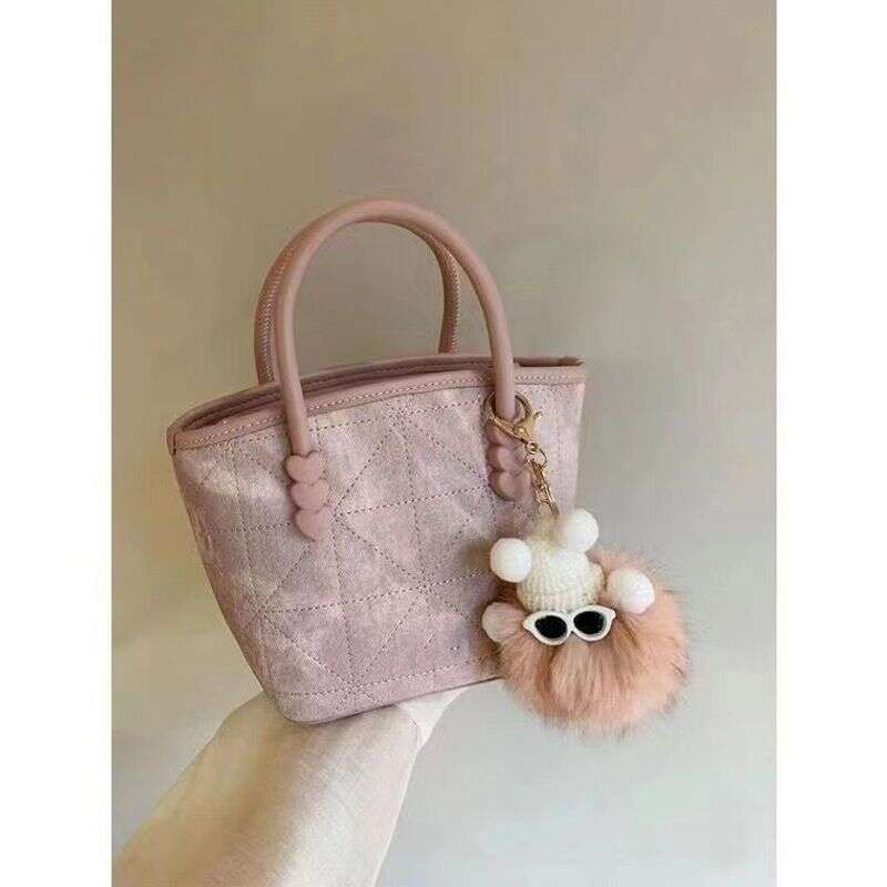 This year's popular sweet and simple vegetable basket 2024 new high-end fashion versatile hand-held shoulder crossbody