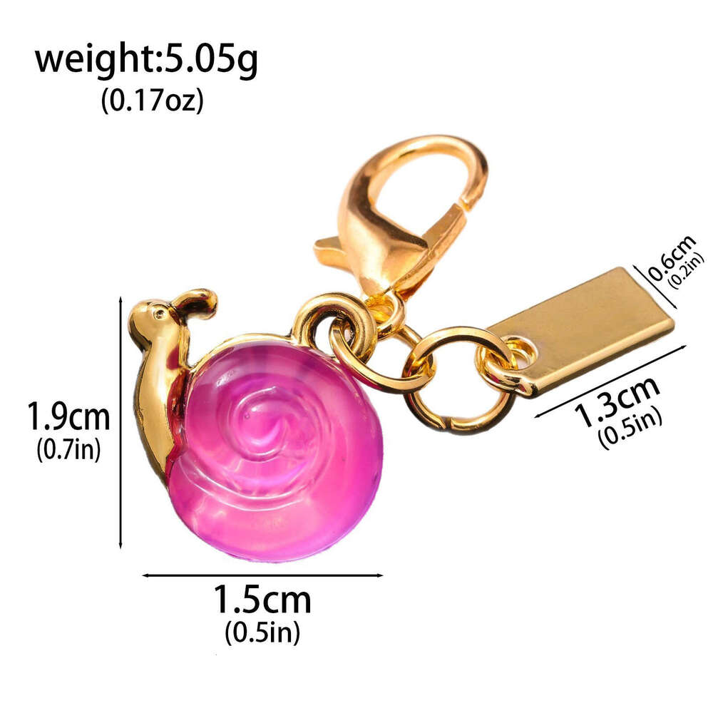 Hot Selling Snail Bag Fashion Personality Keychain Pendant Hanging Decoration