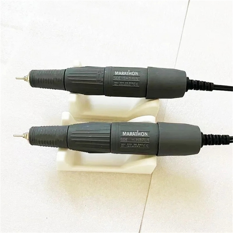 STRONG 210 45000RPM 35K 45K RPM Micromotor Polishing Nail Drill Pen Machine Handpiece 2.35mm SDE-H37LN H37L1 102L 105 250814ww