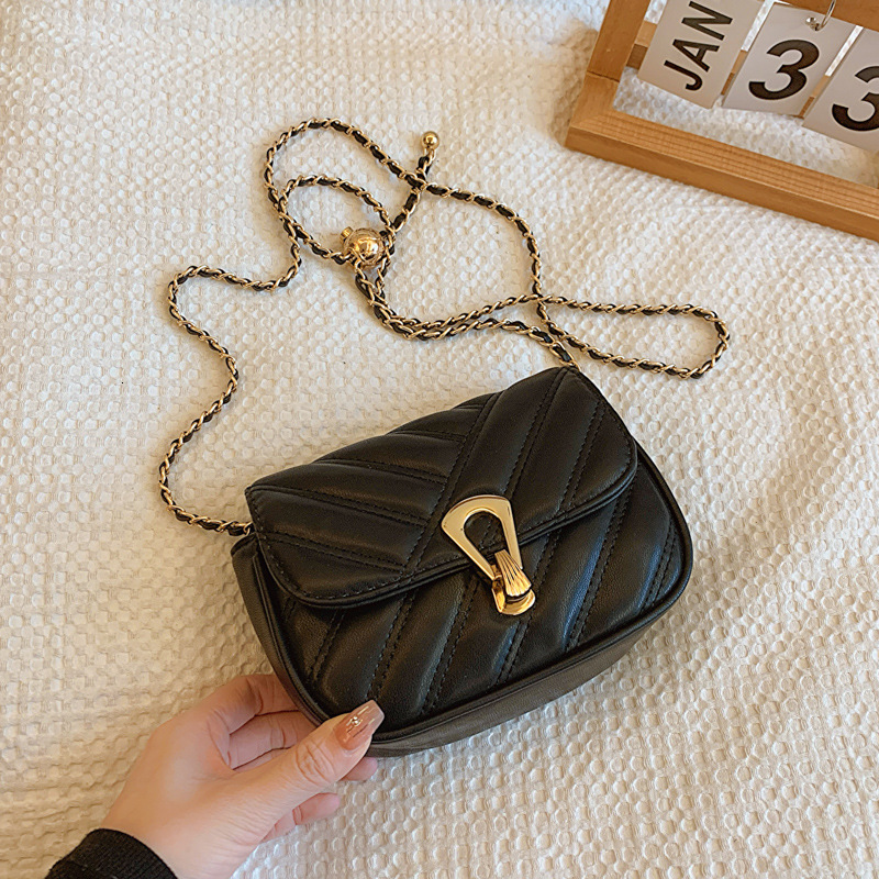 Luxury Brand Designer Bag This Year's Trend Small Bags 2024 Early Spring New Chain Women's Bag Small Square Bag Simple Crossbody Bag
