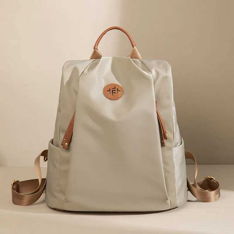 Waterproof Womens Backpack Luxury Oxford Cloth Student Back to School Bag Fashion Women Travel Backpack Girls Schoolbag 9802XJ250814
