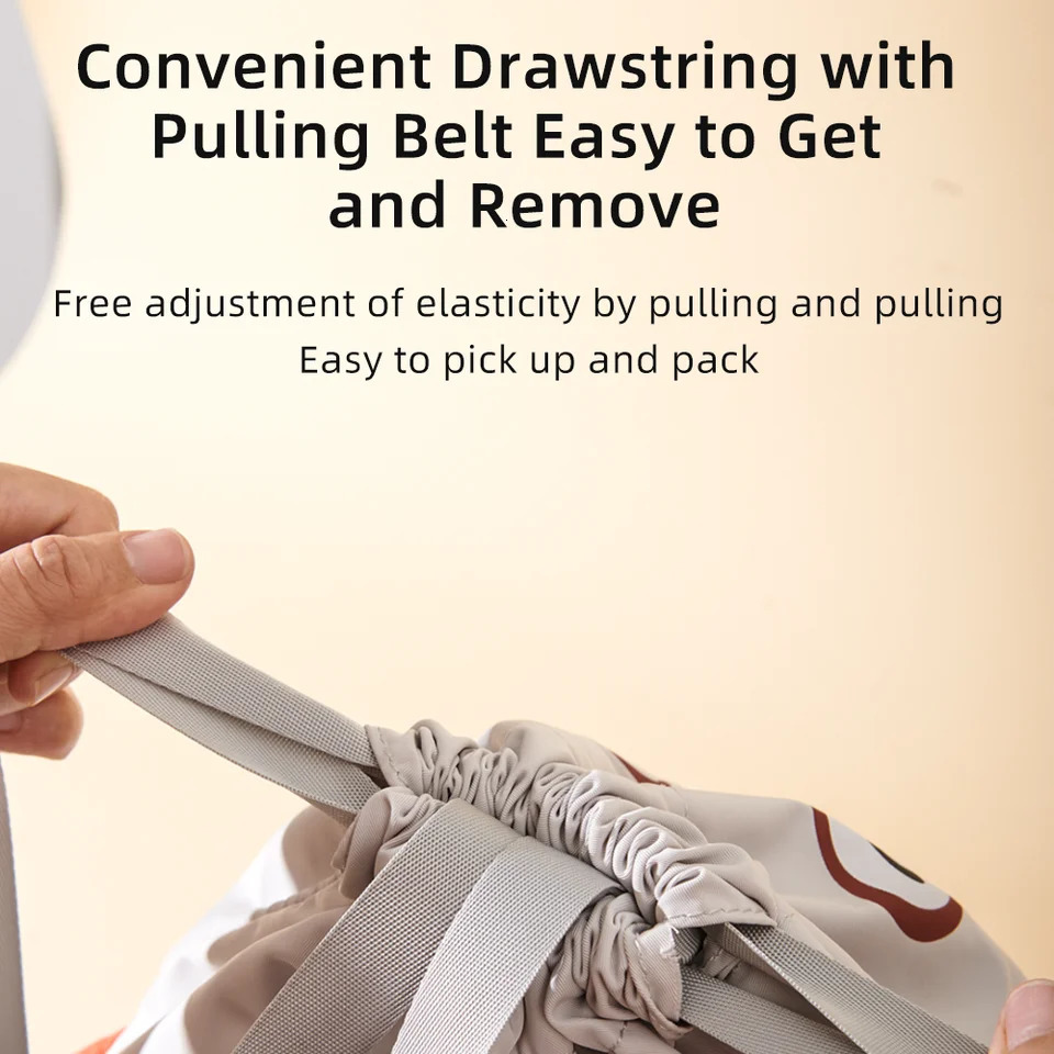 Sunveno Kids Swim Backpack Wet and Dry Separation Drawstring Swim Bag Girls Waterproof Beach Bag Swimming Storage Bag 250813