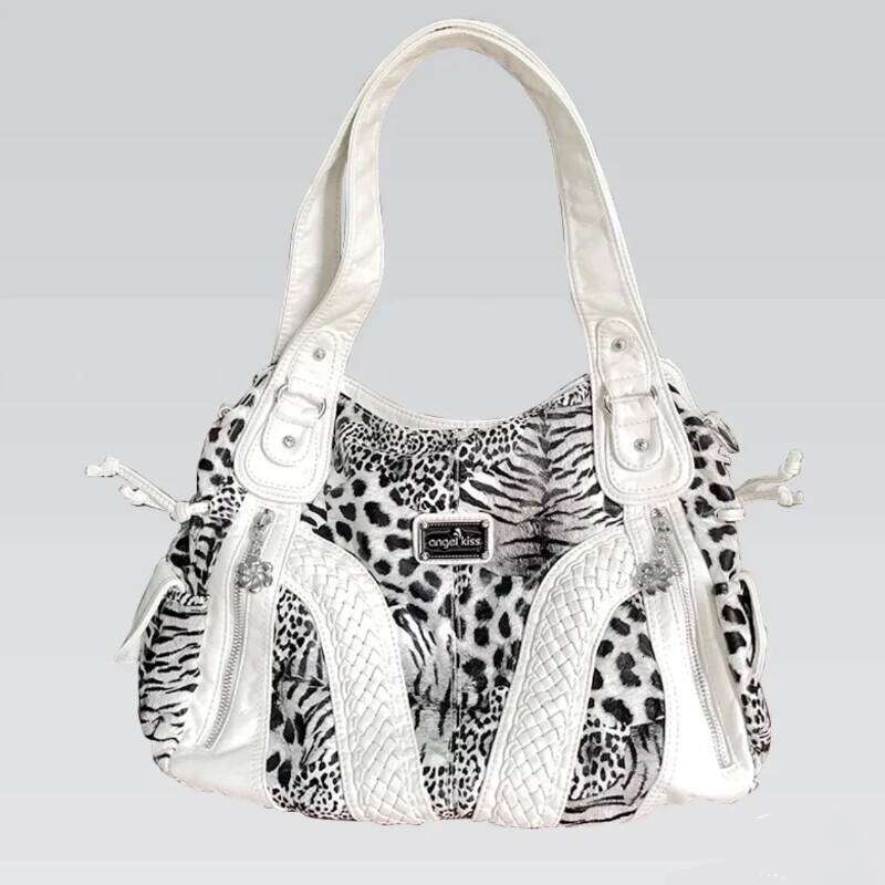 2025 Women Vintage Fashion Handbags High-Capacity Office Lady Y2k Tote Bags All Match Design Shoulder Underarm Bag Korean