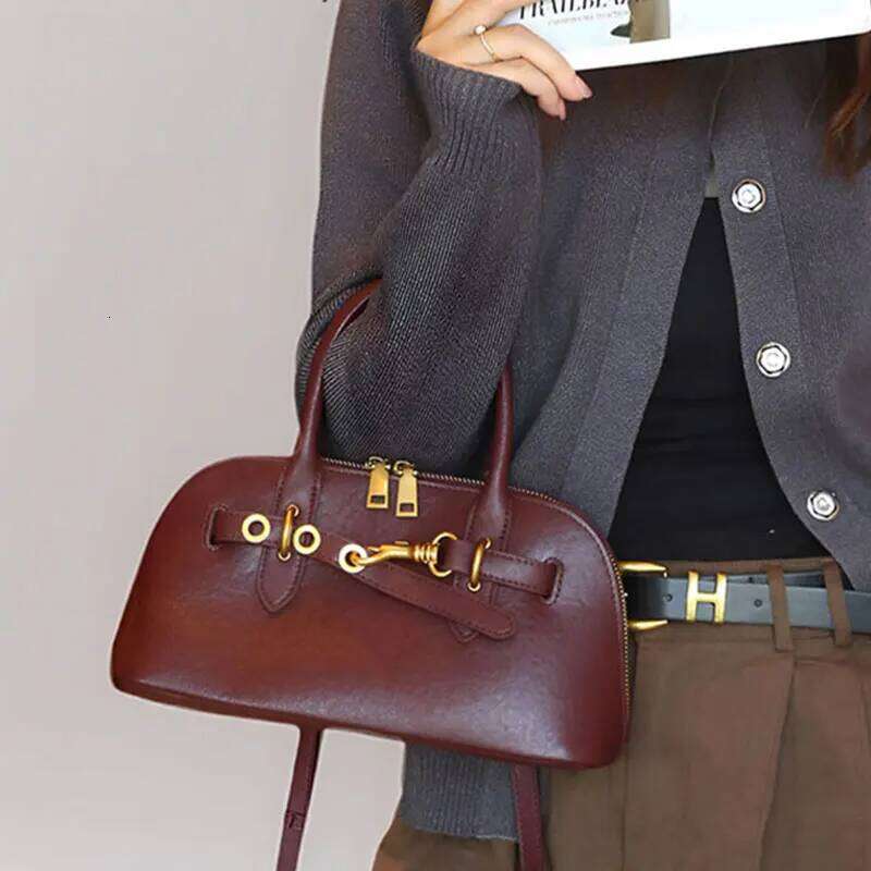 Designer Luxury Designer Women S Genuine Leather Vintage Handbags High Quality Fashion Shoulder Bag Cowhide Crossbody Bags