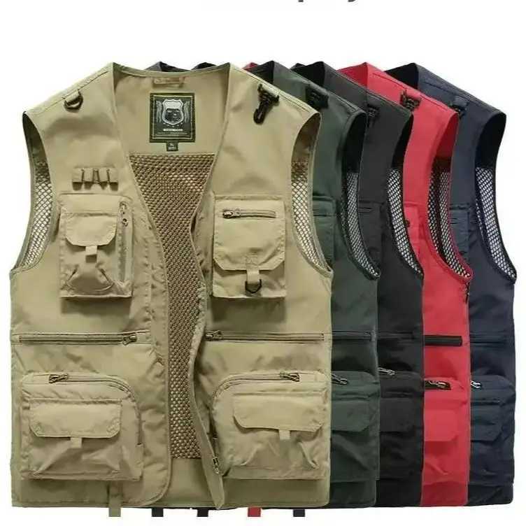 2025 New Spring Autumn Versatile In Stock Fashionable and Trendy Wearing Vests Mens Wear Shop an Y250814