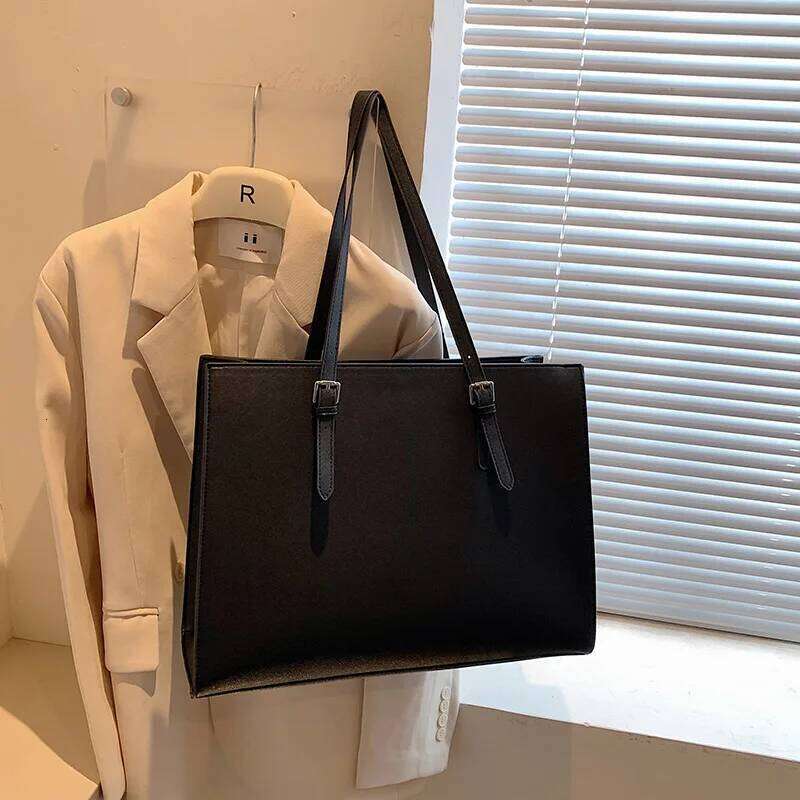 New Women Retro Tote Bags Messenger Handbag High Quality PU Leather Shoulder Big Casual Crossbody Bag