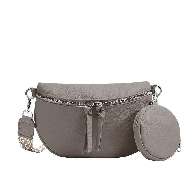 New Soft Leather PU Chest Waist wallet Fashion Women's with Coin Purse Casual Wide Strap Single Bags Designer Women Shoulder Crossbody Bag