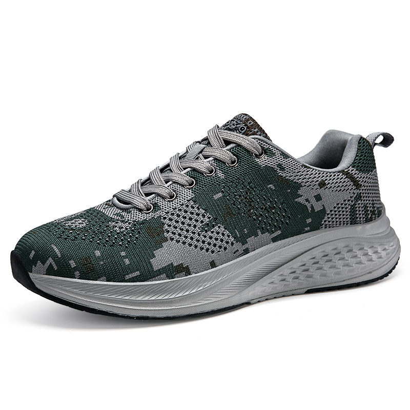 2025 New military fan shoes for summer, breathable, anti-slip, wear-resistant, mesh surface, outdoor leisure sports shoes, low-, fashionable trend